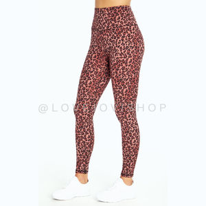 NWT! BALANCE COLLECTION Contender Lux Leggings | Apple Butter Leopard Print